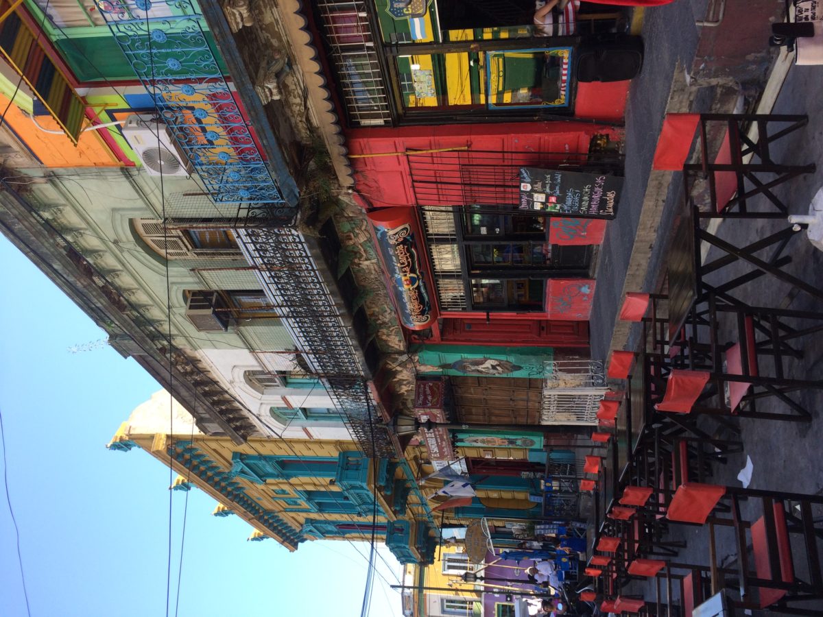 "Colourful Houses in La Boca"