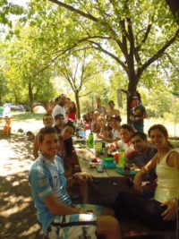 Camping in San Clemente in Argentina