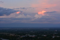 Mendoza and sunset